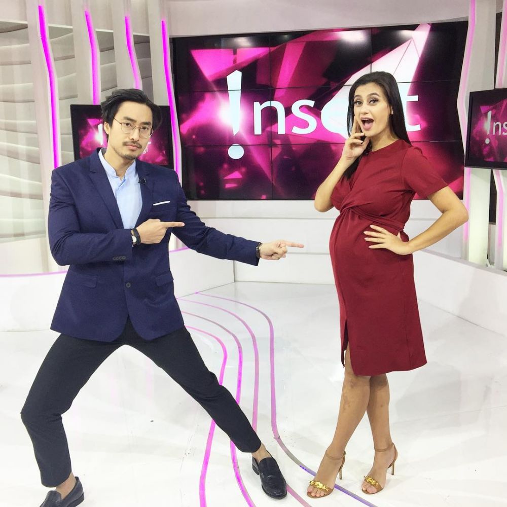 Berani pakai heels, ini 8 gaya memesona Marissa Nasution saat hamil