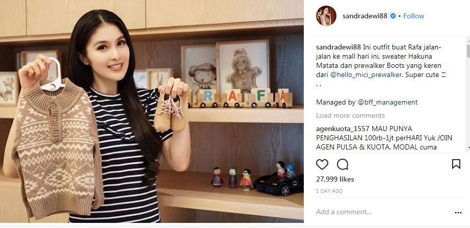 Jadi mama muda, 7 seleb cantik ini 'manfaatkan' balitanya buat endorse