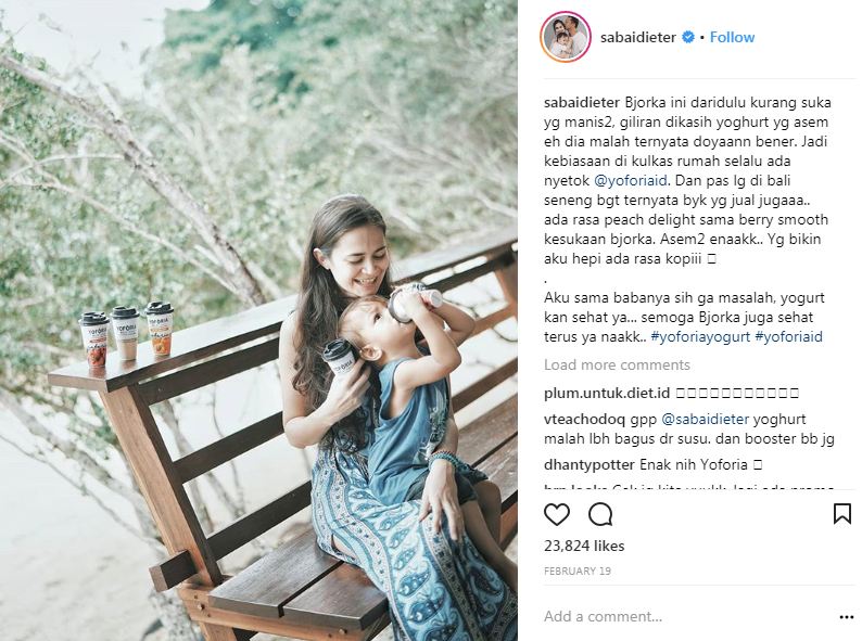 Jadi mama muda, 7 seleb cantik ini 'manfaatkan' balitanya buat endorse