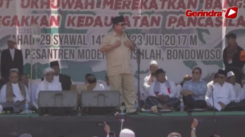 Jadi sorotan, 3 pidato Prabowo Subianto ini pernah menuai kontroversi