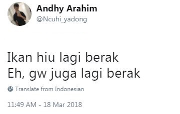 85 Pantun gombal ikan hiu, buat doi tersipu malu