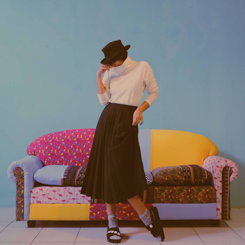 10 Gaya nyentrik Shareefa Daanish, cut bray hingga oversize blazer