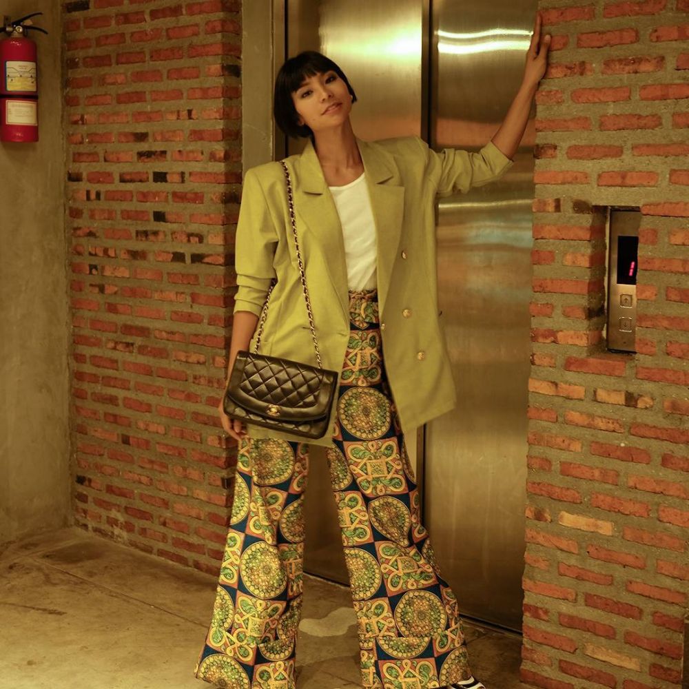 10 Gaya nyentrik Shareefa Daanish, cut bray hingga oversize blazer