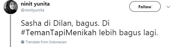 Bikin penasaran, 8 cuitan film #TemanTapiMenikah ini baper abis