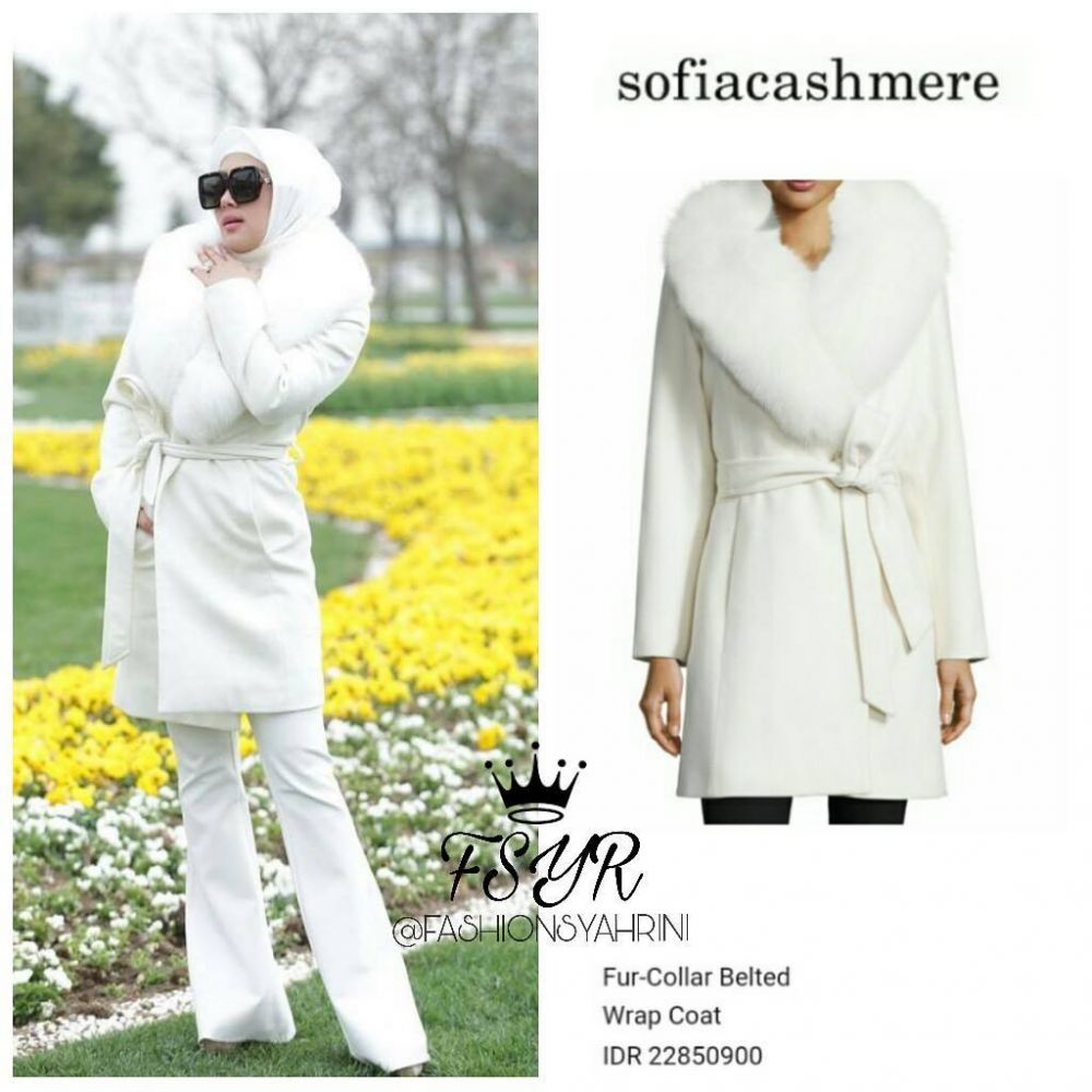 Harga 10 mantel bulu Syahrini yang tuai perdebatan, gaji menteri kalah