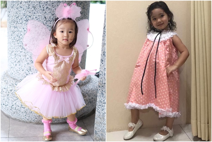 Sama-sama imut nan menggemaskan, ini 7 beda gaya Bilqis vs Thalia Onsu