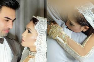 Menikah dengan mantan suami, ini  momen sakral pernikahan Tata Janeeta