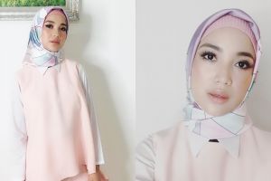 Penampilan makin tertutup, 8 pesona Chacha Frederica mantap berhijab