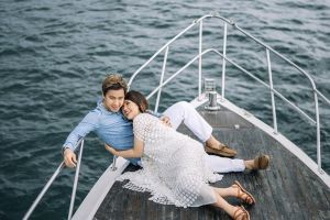 7 Foto prewedding juara All England Marcus Gideon ini bikin jomblo iri