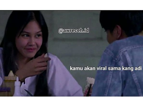 Ramalan kocak Dilan ke Milea ini endingnya makjleb banget, awas baper