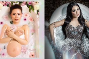 6 Seleb cantik ini lakukan pemotretan di dalam bak mandi, seksi abis