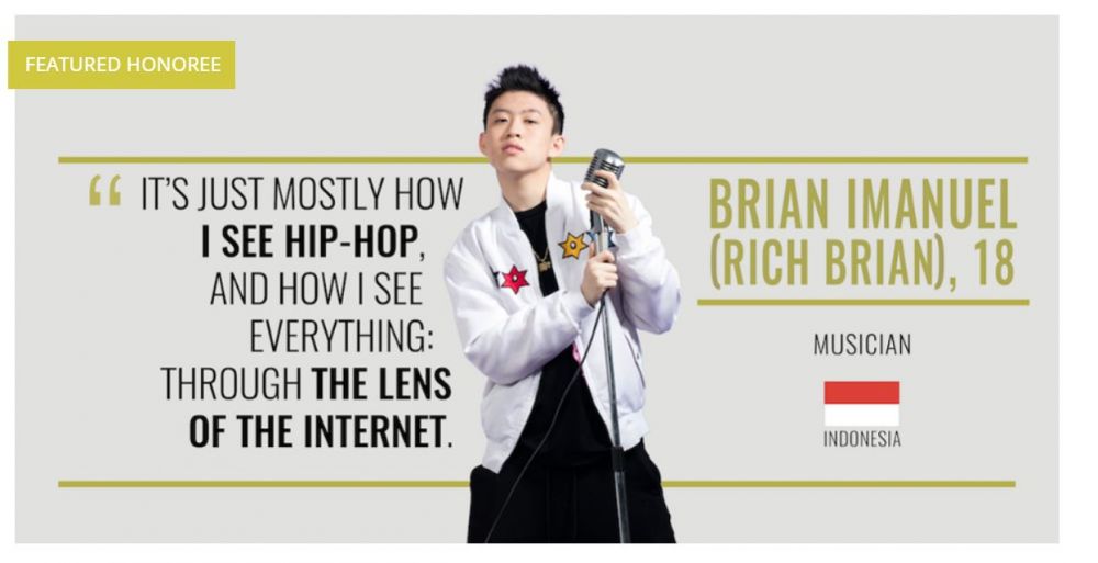 10 Pesona Rich Brian, musisi muda Indonesia yang masuk daftar Forbes