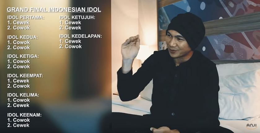 Anji beberkan sistem eliminasi Indonesian Idol, beneran gini nggak ya?