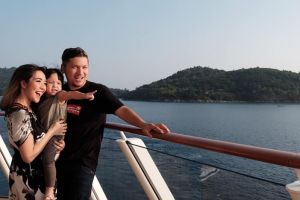 Ajak Koneng liburan naik kapal pesiar, Gading dan Gisel tuai pujian