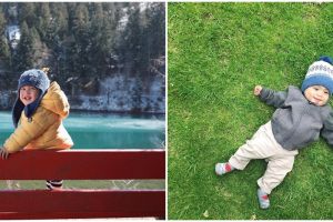 Pose imut 5 anak seleb pakai sweater saat liburan ini ngegemesin parah