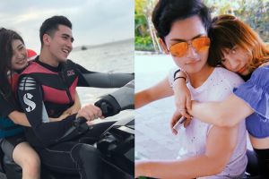 Pose 11 seleb cantik saat peluk pasangan dari belakang, mesra abis