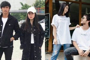 Gaya 5 seleb pakai baju couple dengan kekasihnya, so sweet banget dong
