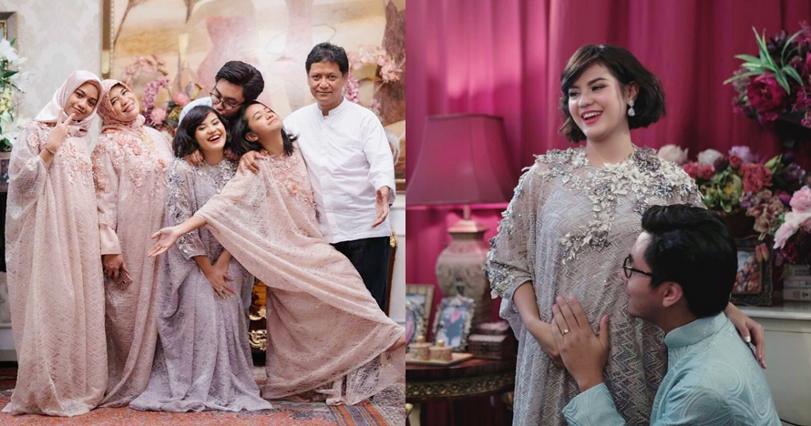7 Momen syukuran empat bulan kehamilan Mytha Lestari, penuh kehangatan