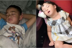 Intip gaya 10 anak seleb saat tidur, mana yang paling bikin gemas?