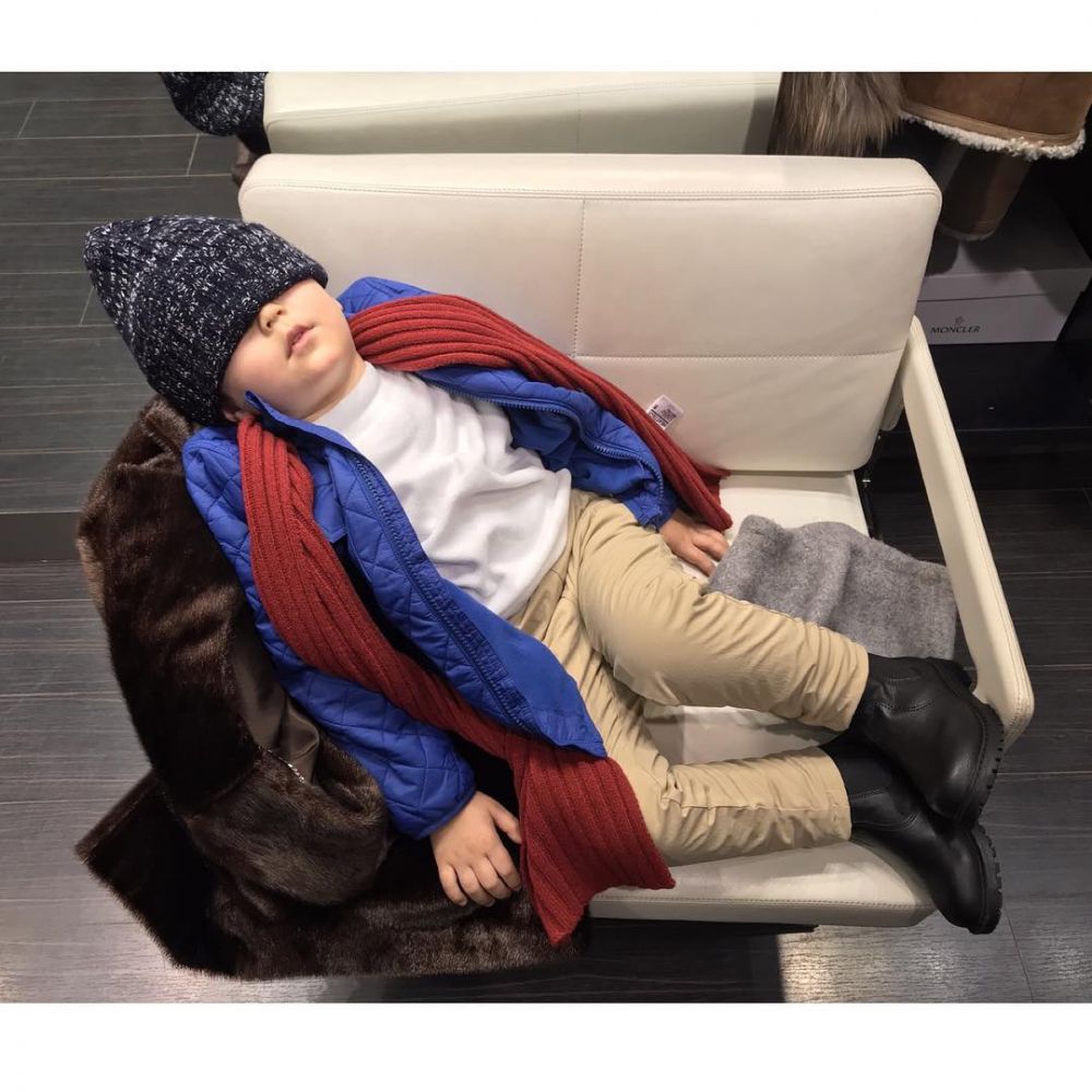 Intip gaya 10 anak seleb saat tidur, mana yang paling bikin gemas?