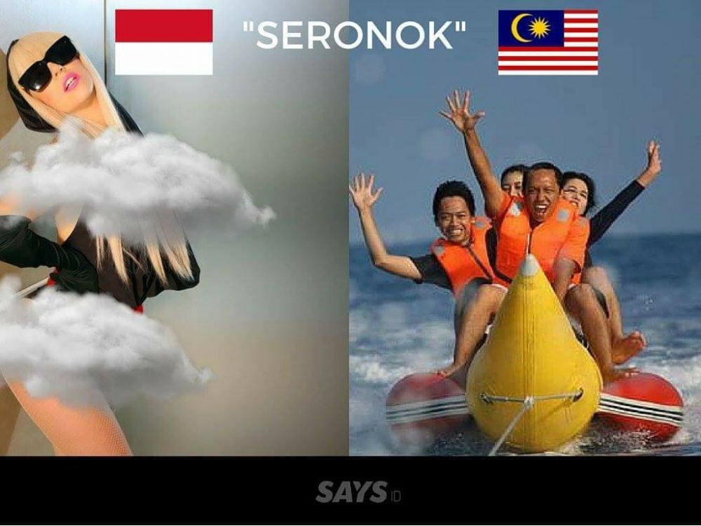 Masih serumpun, 10 kata ini punya makna beda di Indonesia & Malaysia