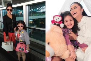 10 Gaya kompak Krisdayanti bareng Amora Lemos, sama-sama stylish abis