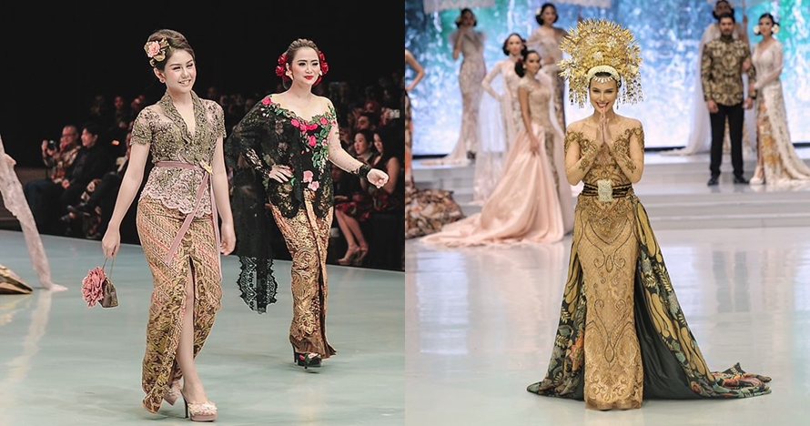 Biasa tampil kasual, begini gaya anggun 10 seleb Tanah Air di catwalk