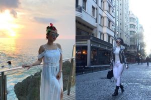 Dikenal sederhana, ini 7 gaya liburan bak sosialita ala Zaskia Gotik