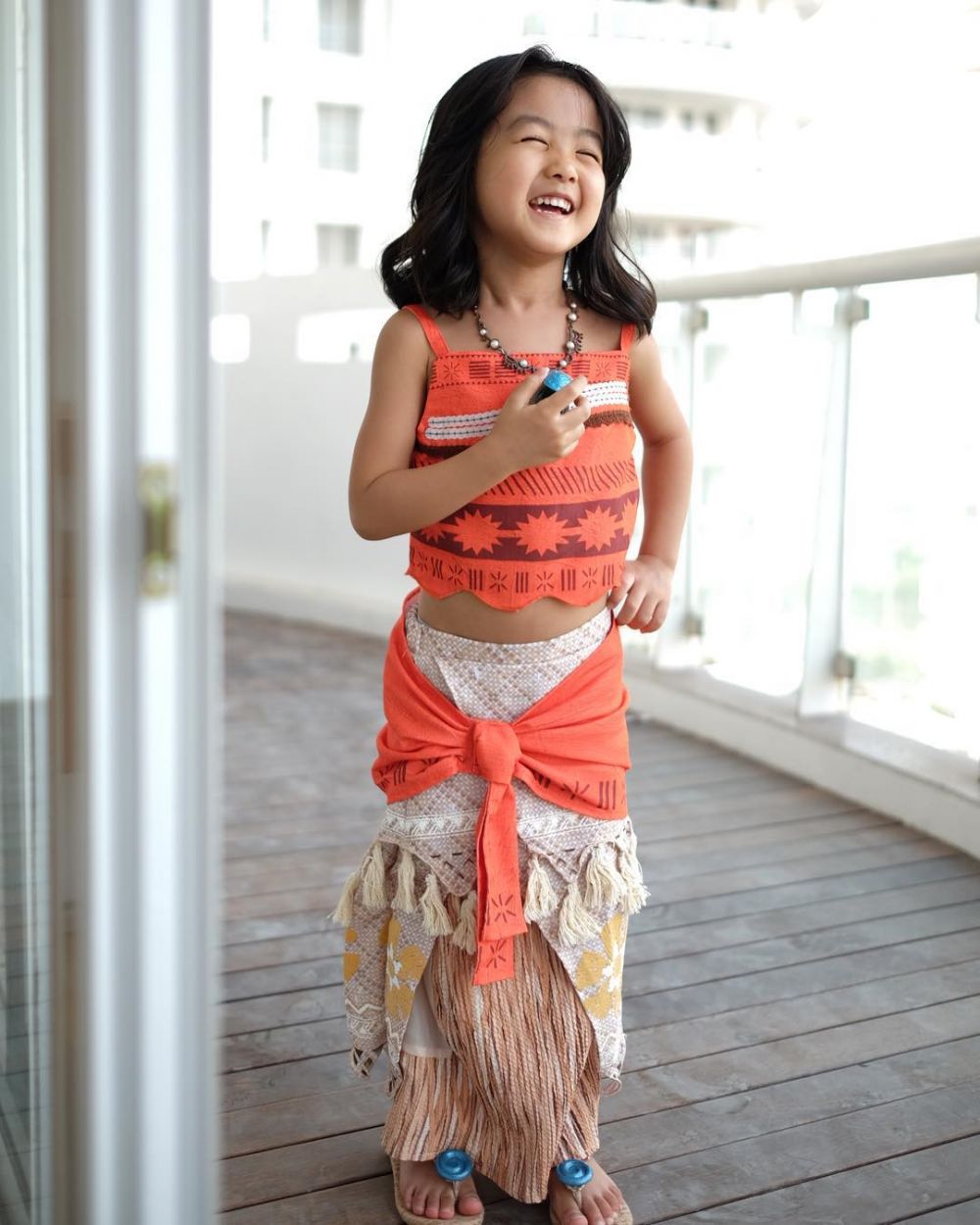 8 Potret cantik Kaara Ofelia, putri bungsu Joe Taslim yang imut banget