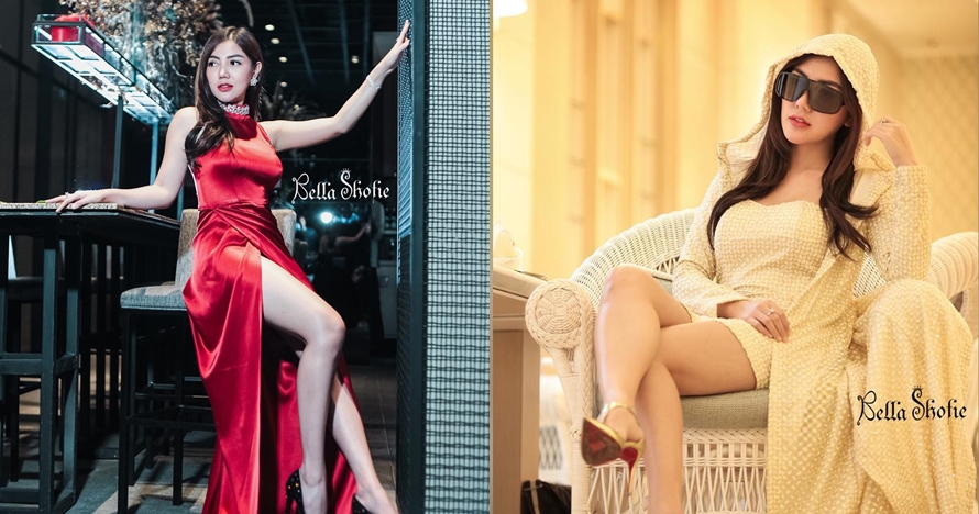 Tak cuma glamor, Bella Shofie ekspresikan pose seksi di 9 foto ini