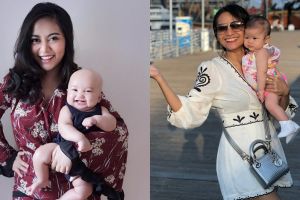 Baru punya anak pertama, ini beda gaya 8 seleb menggendong bayinya