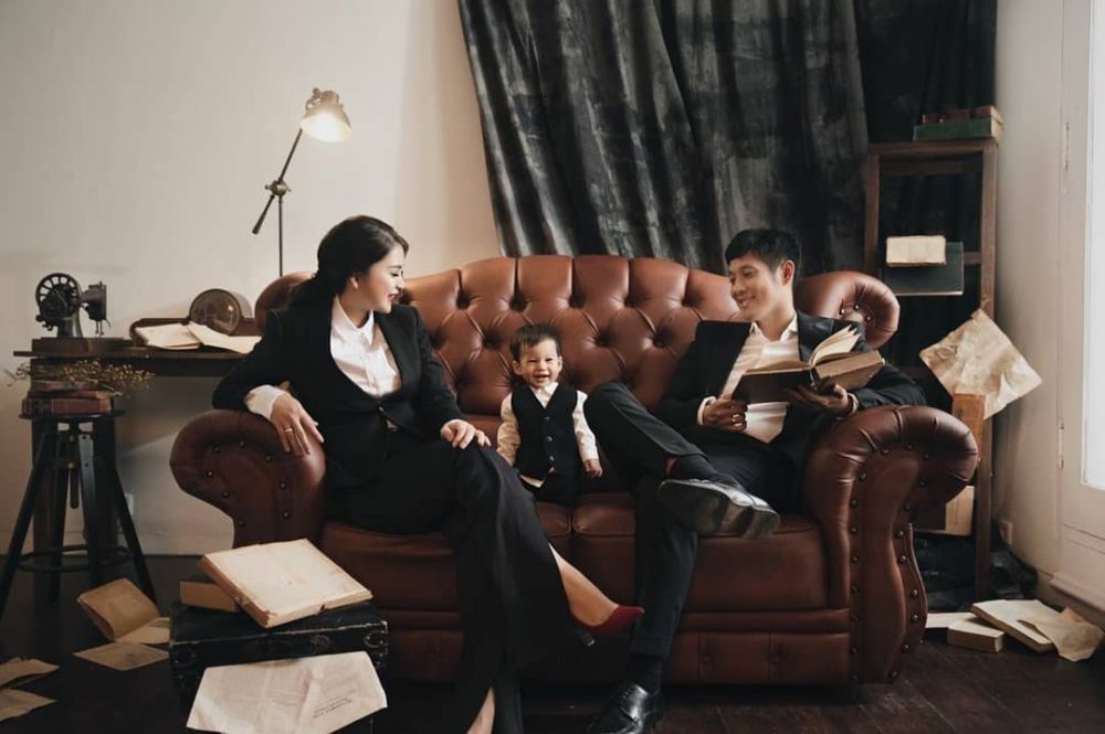 10 Momen seru Putri Titian & Junior Liem saat pemotretan bareng Iori