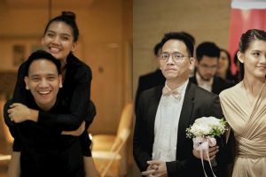 Jarang terekspos, ini 8 potret kemesraan Monita Tahalea & calon suami