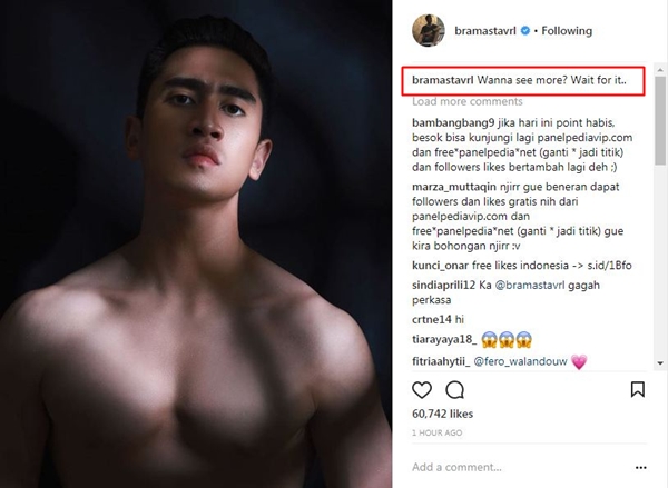 Verrel Bramasta pamer dada bidang, ini respons genit Natasha Wilona