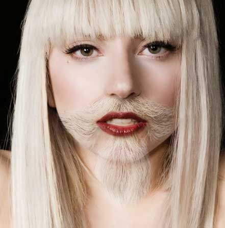 Foto editan 10 seleb cantik Hollywood berjenggot, bikin geli sendiri