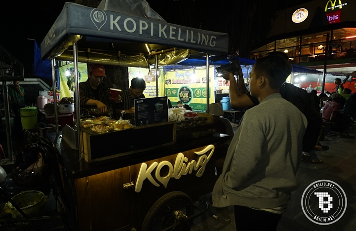 Koling, kopi cita rasa kafe dalam nuansa kaki lima di Malioboro