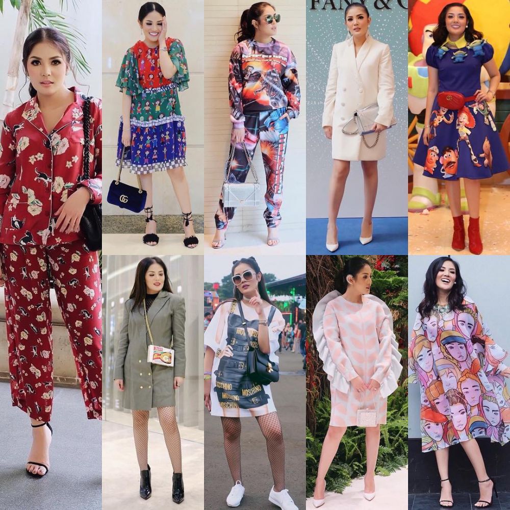 9 Transformasi Nindy Ayunda, dari penyanyi hingga fashionista