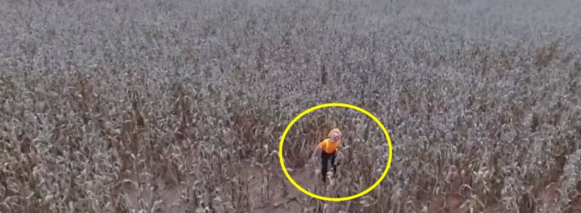 5 Penampakan sosok misterius tertangkap drone ini bikin merinding