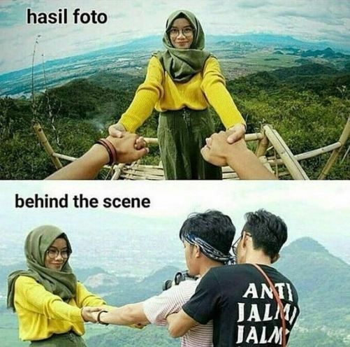 7 Meme beda kelakuan cewek di Instagram vs realita ini mak jleb banget