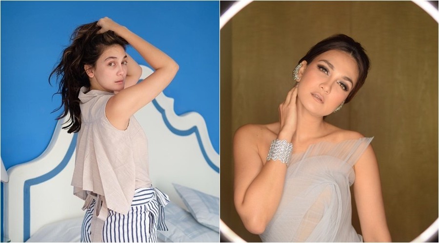 Potret 10 seleb cantik sebelum dan sesudah pakai makeup, beda banget