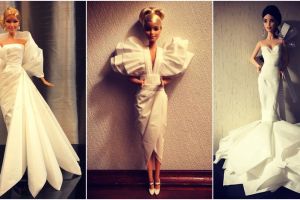 Cuma dari tisu, 15 gaun pengantin Barbie ini justru bak karya desainer