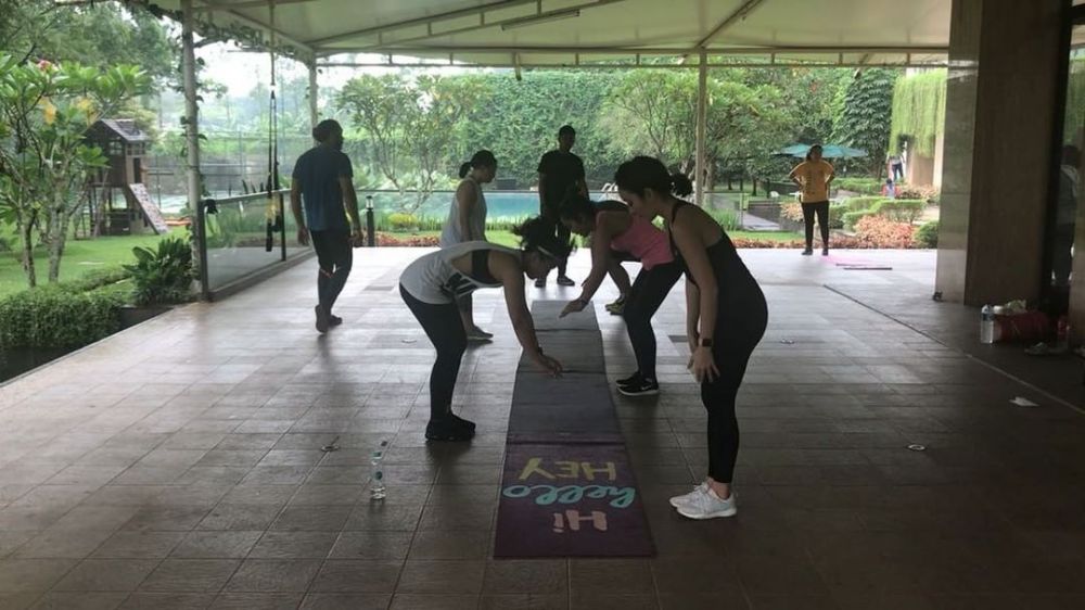 10 Gaya enerjik Gisela Anastasya saat berolahraga, seru abis