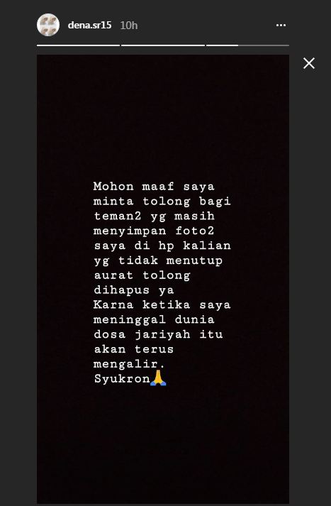 Keluar dari grup, member JKT 48 ini berhijab dan mantap berhijrah