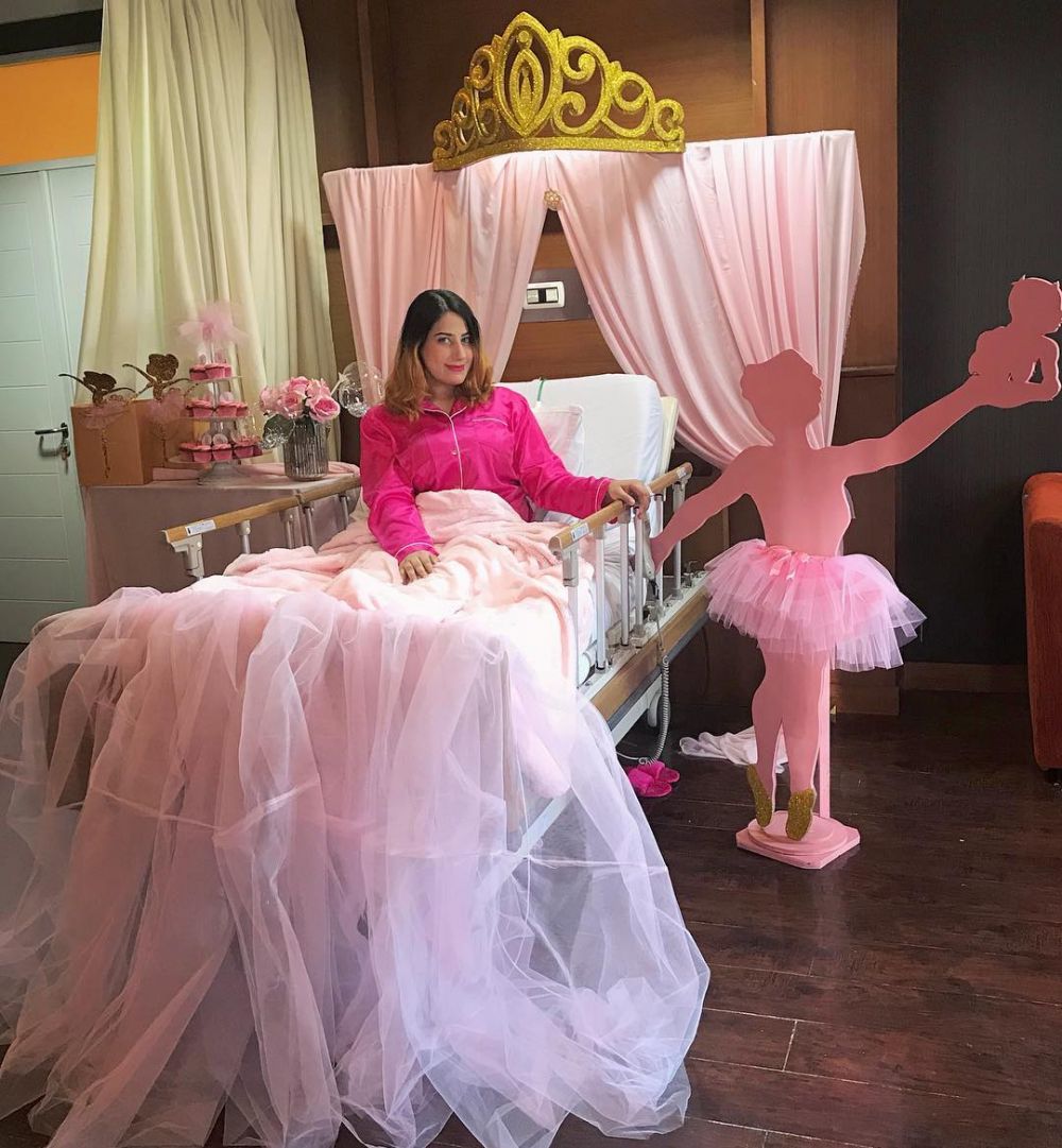 Kembaran Tasya Farasya melahirkan, ini kamar mewah serba pink bayinya