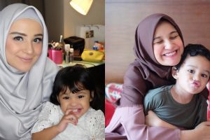 10 Potret Shireen Sungkar asuh kedua buah hatinya, keibuan banget