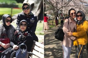 10 Beda gaya ibu Ayu Ting Ting dan ibu Syahrini yang stylish abis