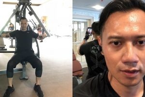 7 Potret macho Agus Yudhoyono saat workout, bikin cewek panas dingin
