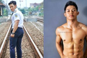 10 Pesona Didi Wahyudi, petugas KAI bertubuh kekar dari Tulungagung