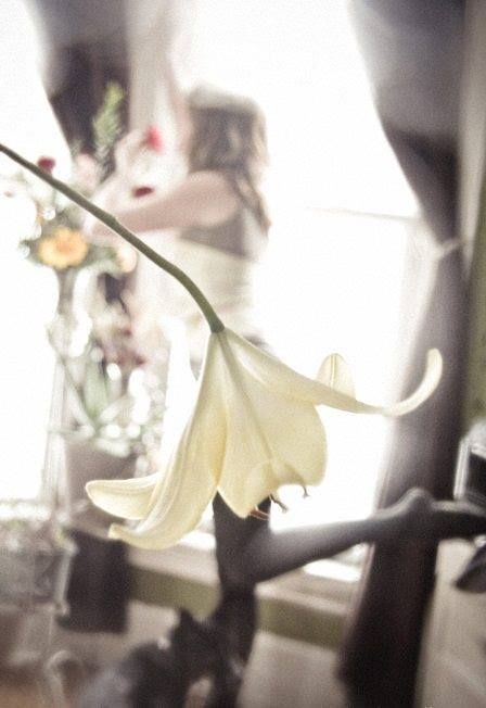 10 Foto ilusi perspektif gaun dari bunga ini hasilnya cantik abis