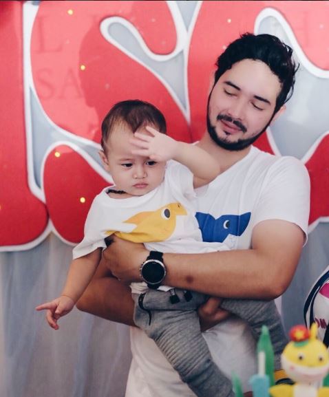 8 Potret keseruan ulang tahun Alem Isco Zeroun, anak Aryani Fitriana